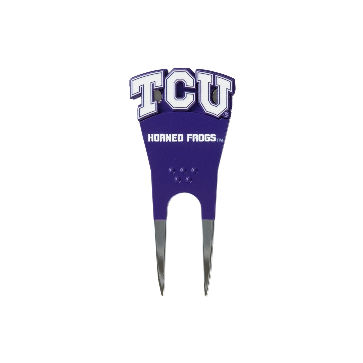 TCU Horned Frogs Custom Shaped Divot Tool - Image 1 - Club Rehab