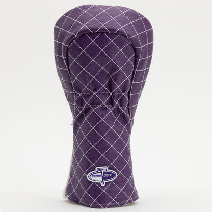 TCU Horned Frogs Split Quilted Fairway Headcover - golf headcover product images
