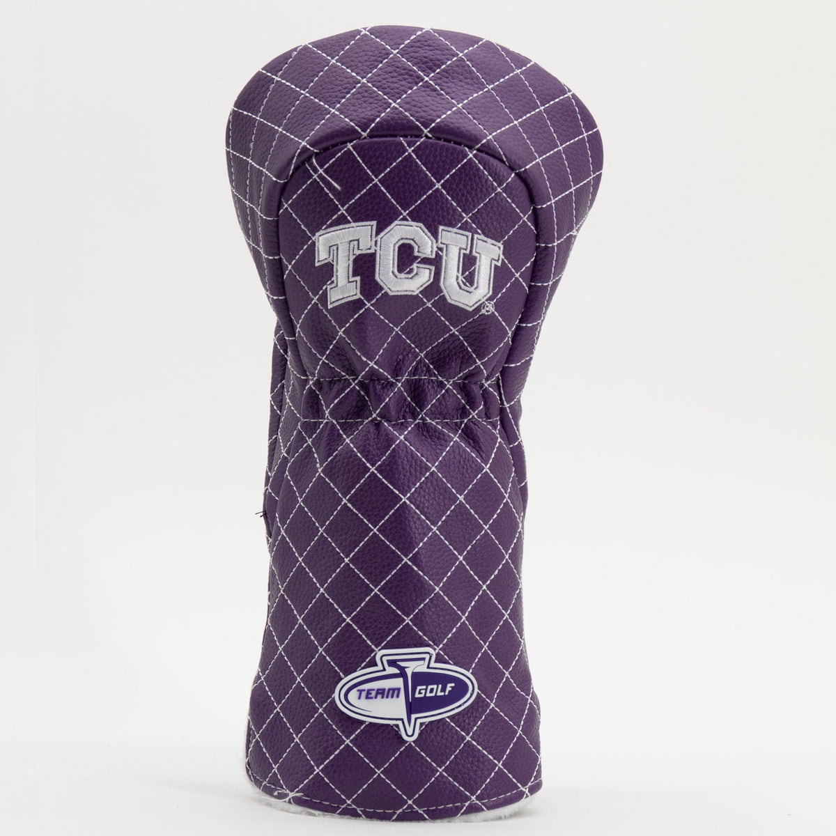 TCU Horned Frogs Solid Quilted Driver Headcover - golf headcover product images