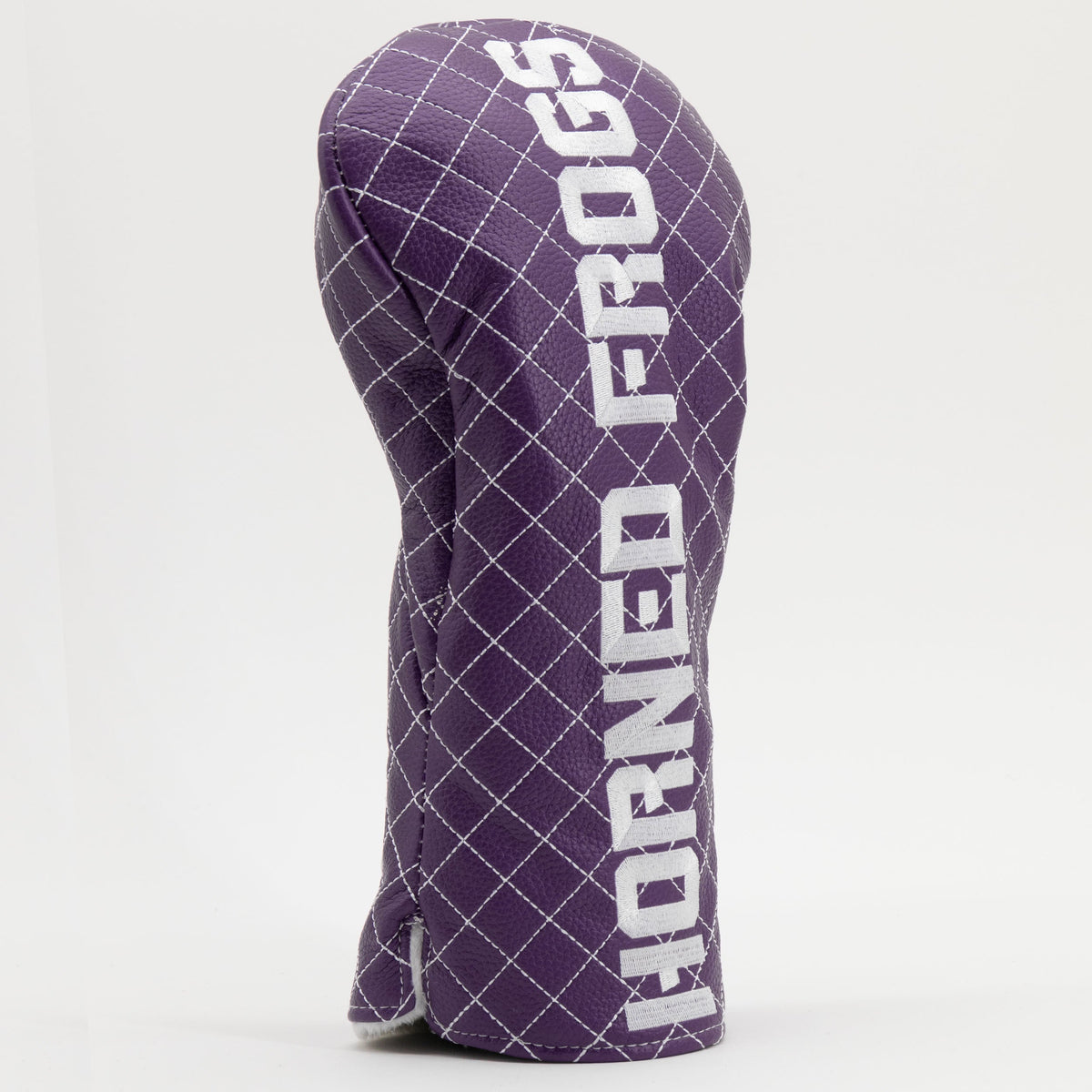 TCU Horned Frogs Solid Quilted Driver Headcover - golf headcover product images