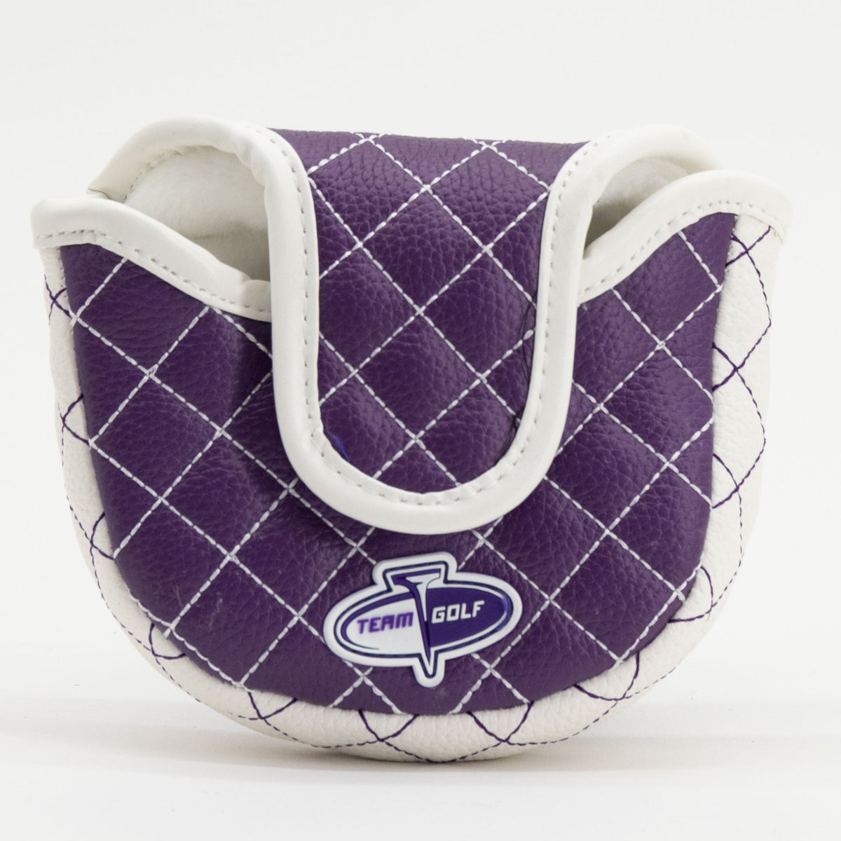 TCU Horned Frogs Solid Quilted Mallet Putter Headcover - golf headcover product images