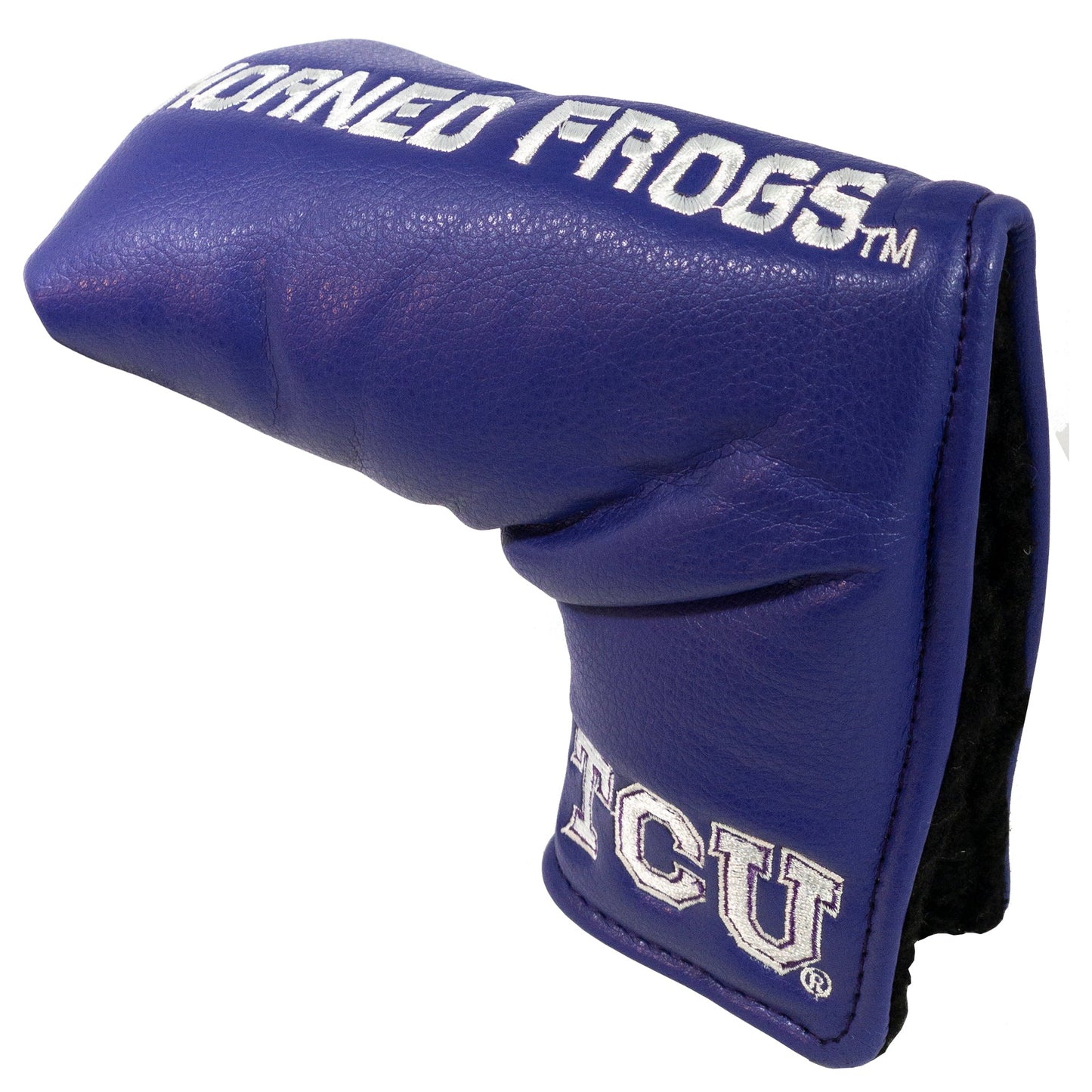TCU Horned Frogs Tour Blade Putter Cover - Club Rehab