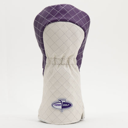 TCU Horned Frogs Stripe Quilted Driver Headcover - golf headcover product images