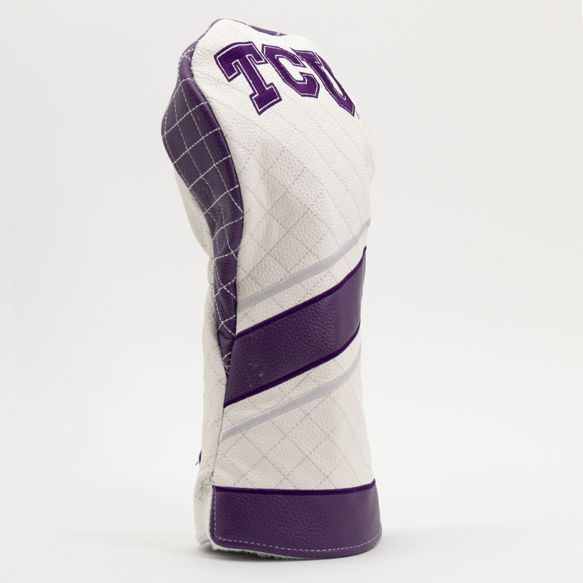 TCU Horned Frogs Stripe Quilted Driver Headcover - golf headcover product images