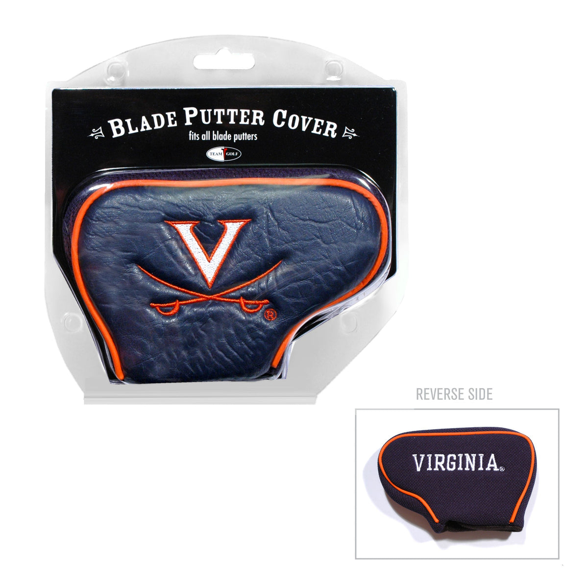 Virginia Cavaliers Vintage Embroidered Blade Putter Headcover