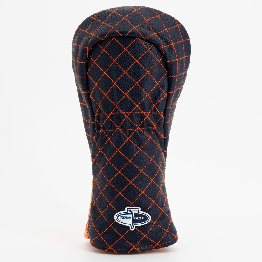 Virginia Cavaliers split quilted fairway cover, back view