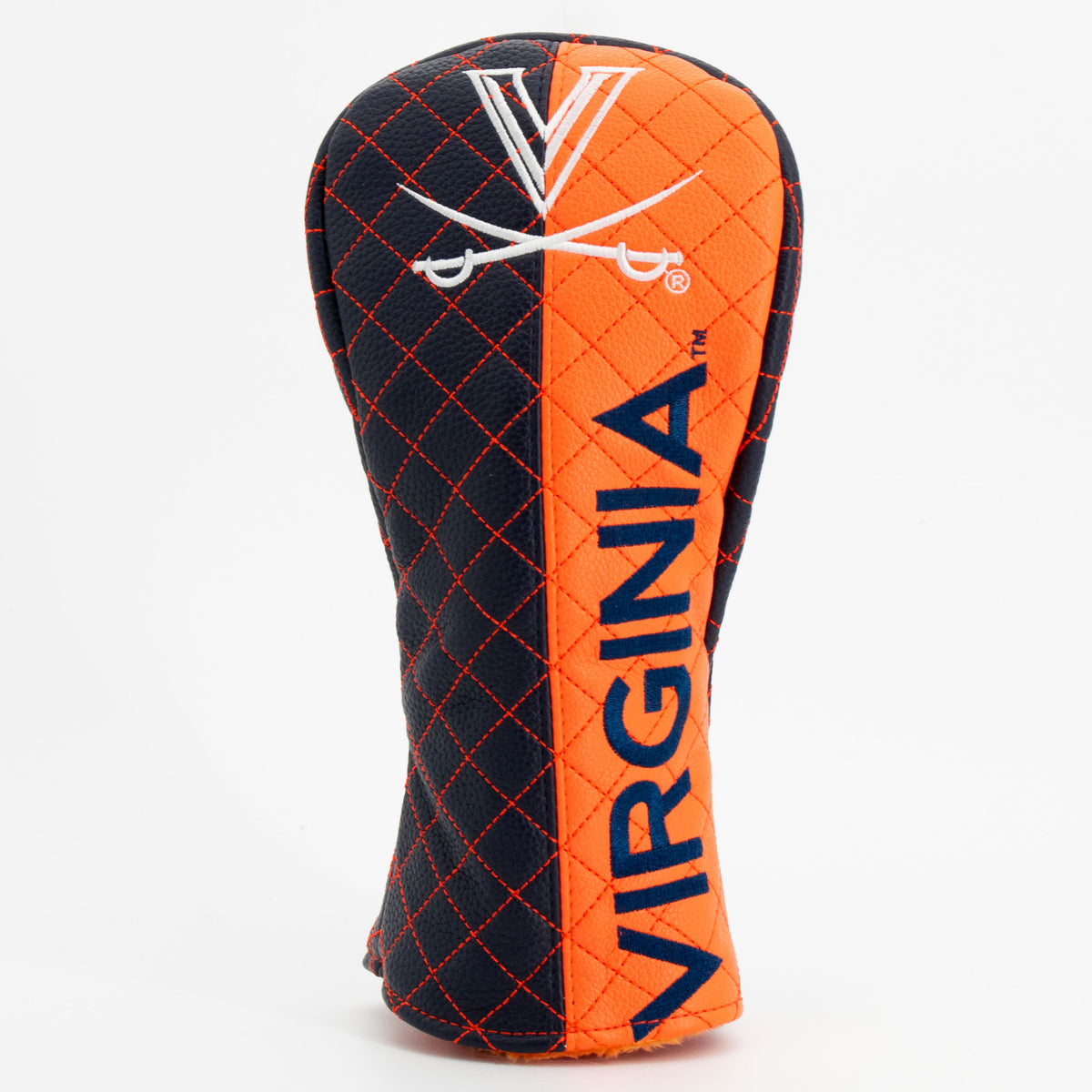 Virginia Cavaliers Split Quilted Fairway Headcover, front view
