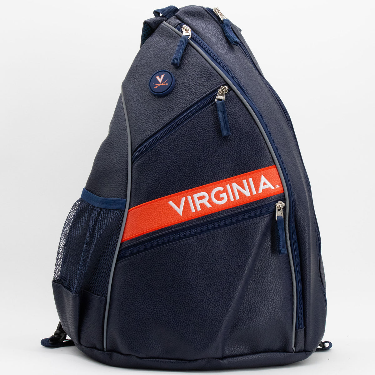 Virginia Cavaliers PU leather backpack by Team Golf, view 1