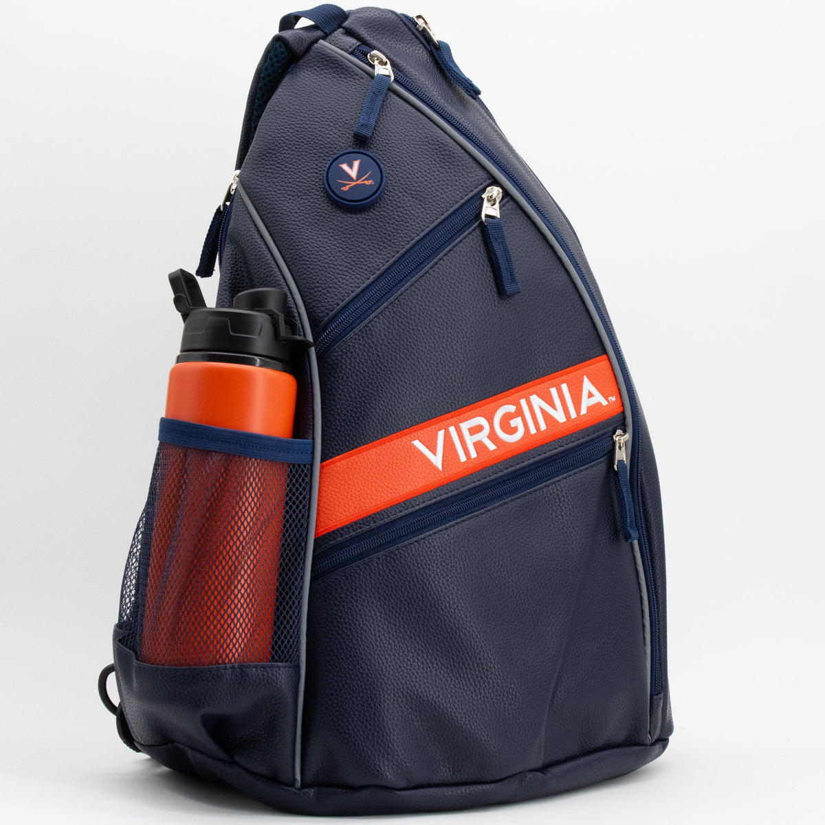 Virginia Cavaliers PU leather backpack by Team Golf, view 3
