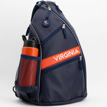 Virginia Cavaliers PU leather backpack by Team Golf, view 3