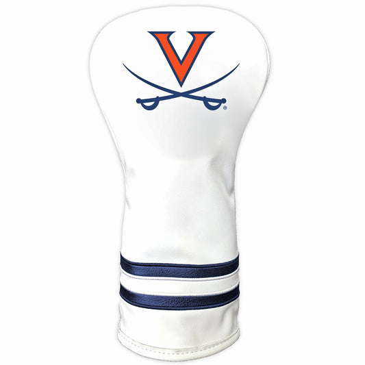 Virginia Cavaliers Vintage Golf Headcovers – White