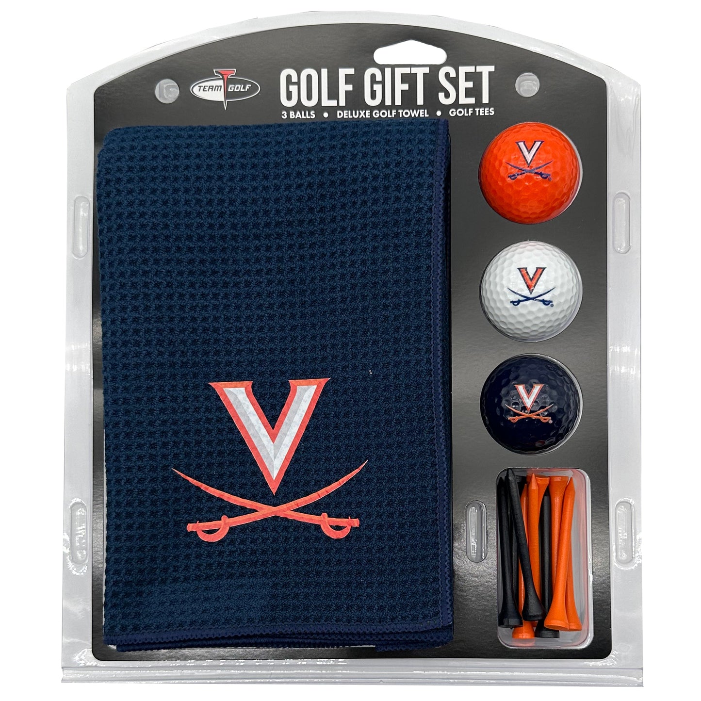 Virginia Cavaliers Microfiber Towel Golf Gift Set - Club Rehab