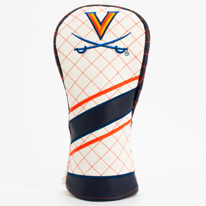 Virginia Cavaliers Striped Quilted Fairway Headcover, front view