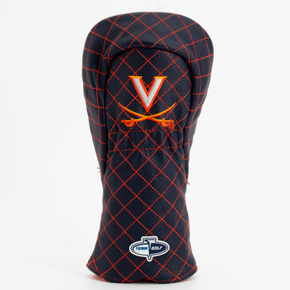 Virginia Cavaliers Solid Quilted Fairway Headcover, back view