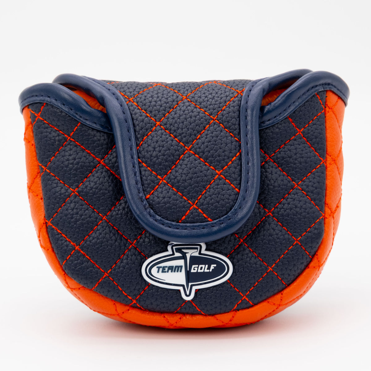 Virginia Cavaliers Solid Quilted Mallet Putter Cover, back view