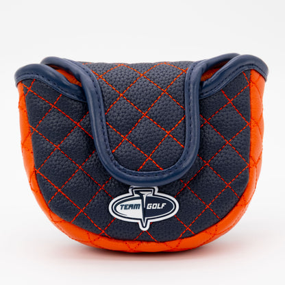 Virginia Cavaliers Solid Quilted Mallet Putter Cover, back view