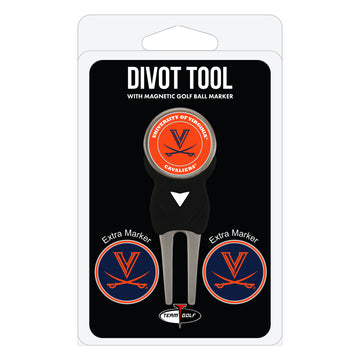 Virginia Cavaliers Divot Tool + 3 Ball Markers