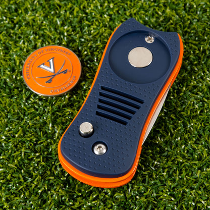 Virginia Cavaliers Switchblade Divot Tool - Image 3 - Club Rehab