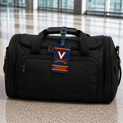 Virginia Cavaliers plastic golf bag tag by Team Golf, product photo 5