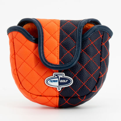 Virginia Cavaliers Split Quilted Mallet Putter Cover, back view
