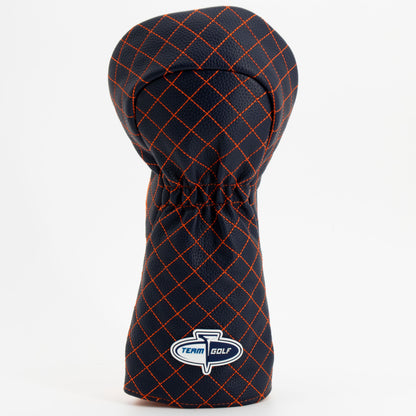 Virginia Cavaliers Split Quilted Driver Headcover, back view