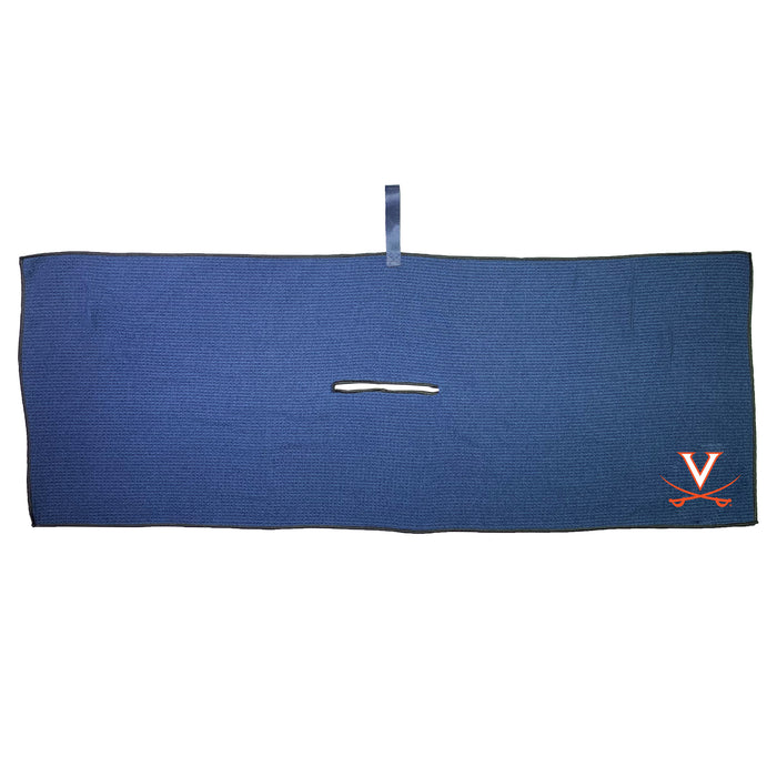 Virginia Cavaliers 16 x 40 microfiber golf towel with team logo