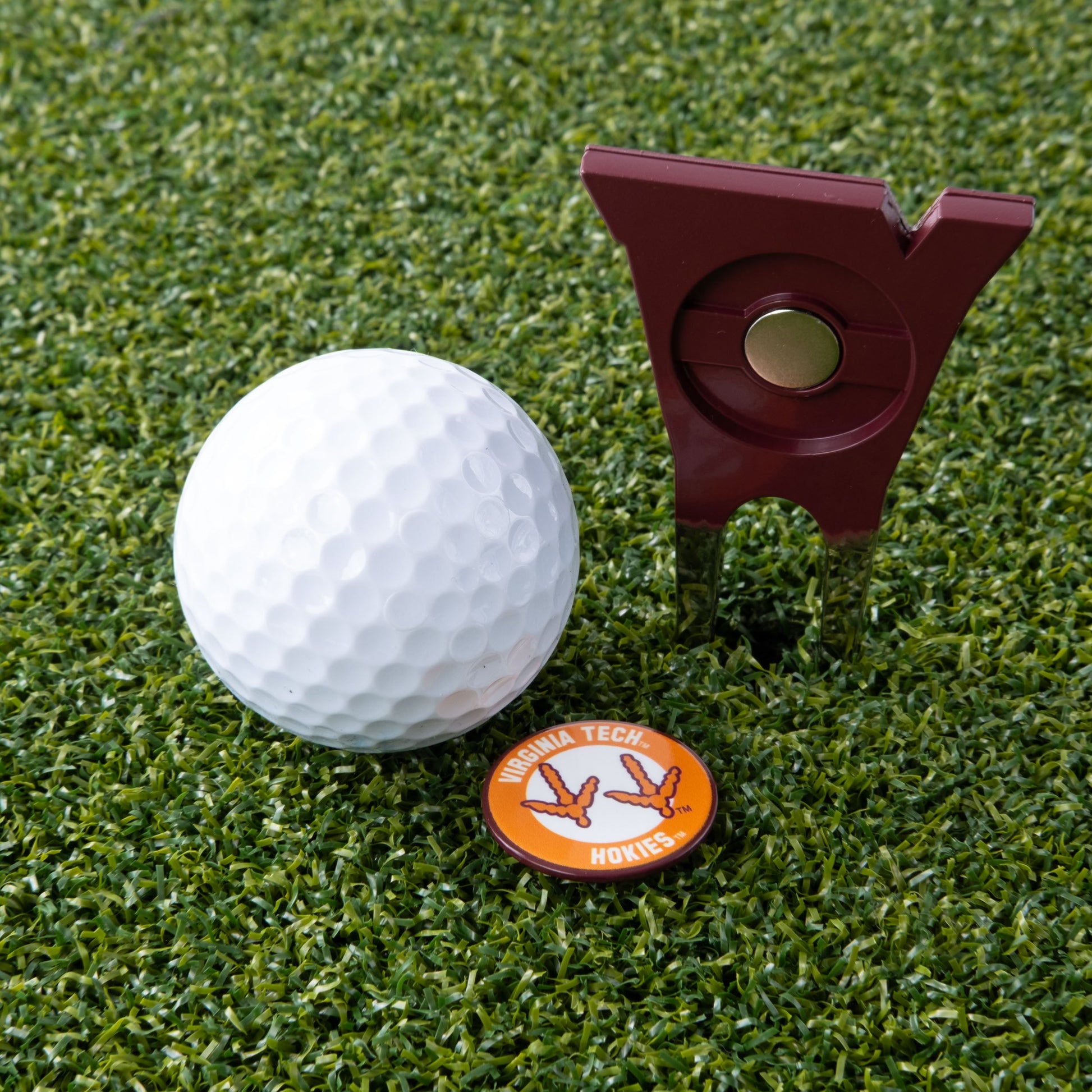 Virginia Tech Hokies Custom Shaped Divot Tool - Image 6 - Club Rehab