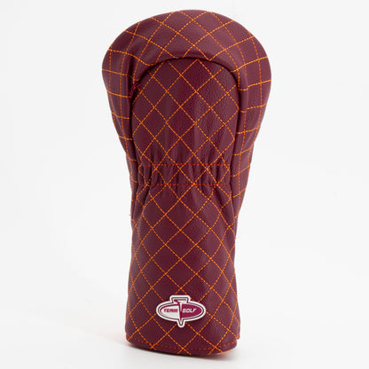 Virginia Tech Hokies Split Quilted Fairway Headcover, back view