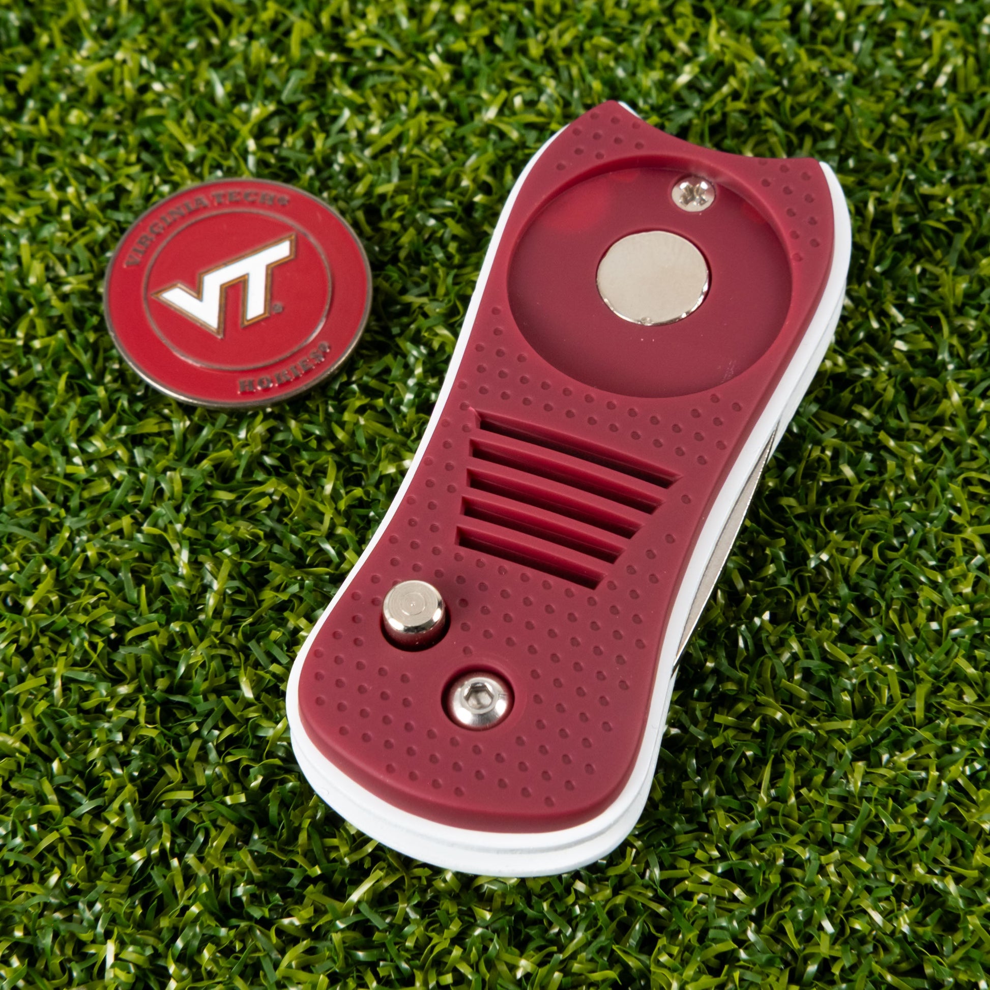 Virginia Tech Hokies Switchblade Divot Tool - Image 3 - Club Rehab