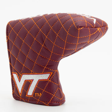 Virginia Tech Hokies Solid Quilted Blade Putter Cover