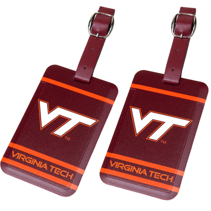 Virginia Tech Hokies plastic golf bag tag by Team Golf, product photo 4