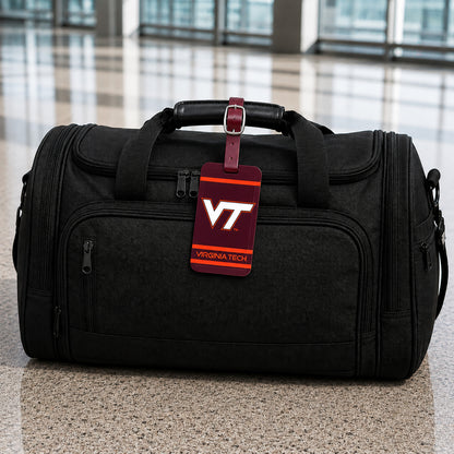 Virginia Tech Hokies plastic golf bag tag by Team Golf, product photo 5