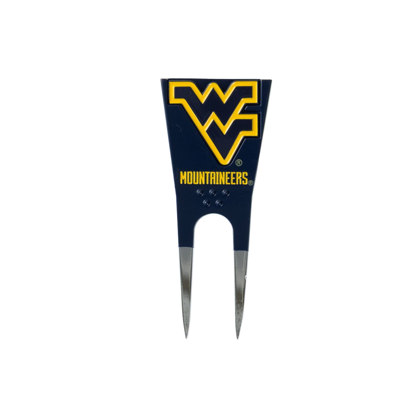 West Virginia Mountaineers Custom Shaped Divot Tool - Image 1 - Club Rehab