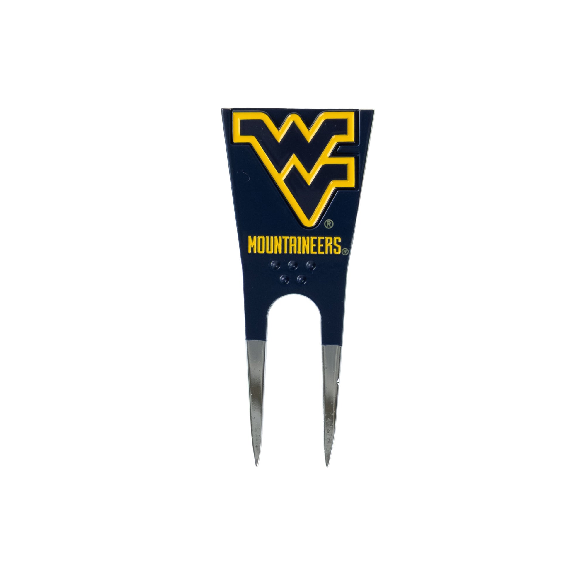 West Virginia Mountaineers Custom Shaped Divot Tool - Image 1 - Club Rehab