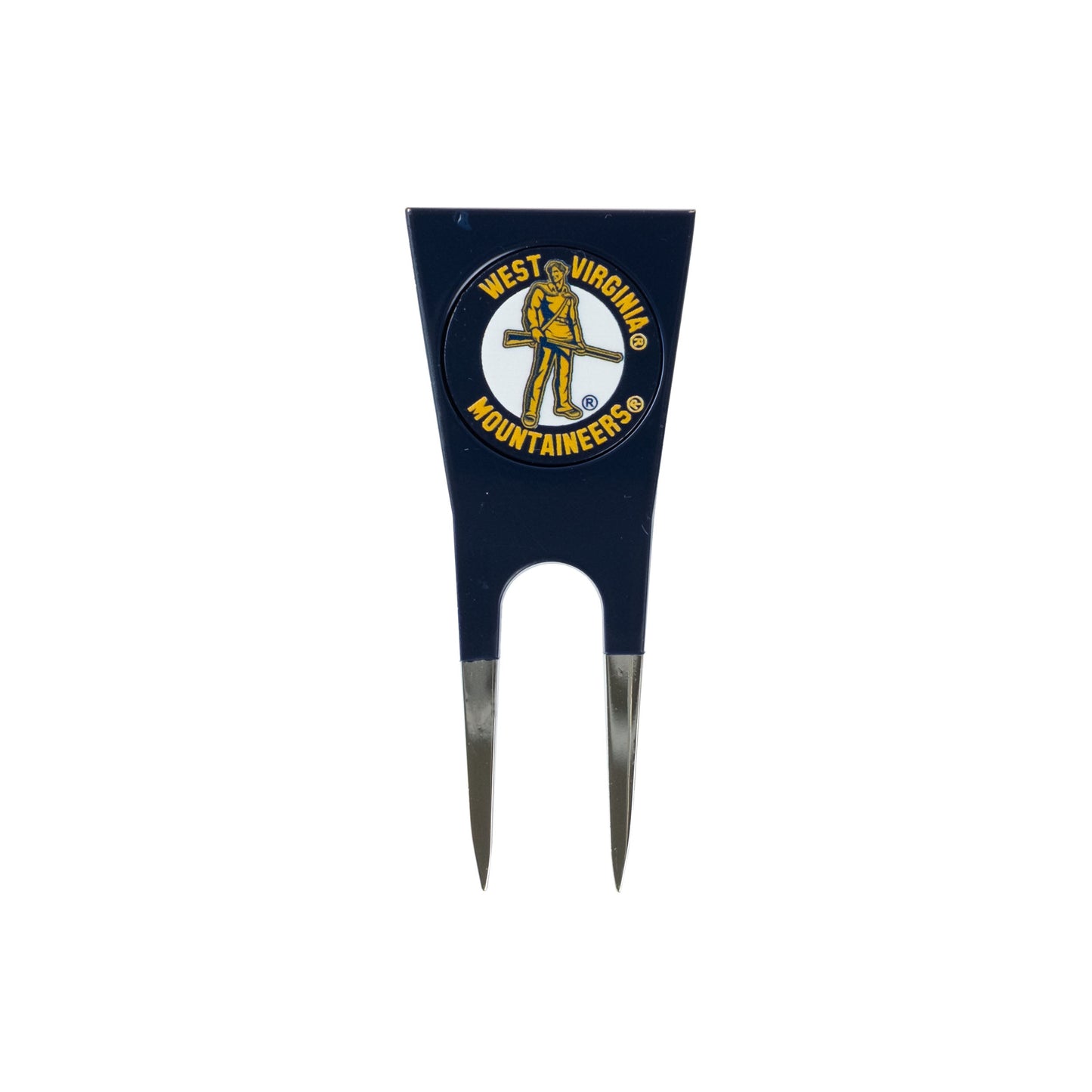 West Virginia Mountaineers Custom Shaped Divot Tool - Image 2 - Club Rehab