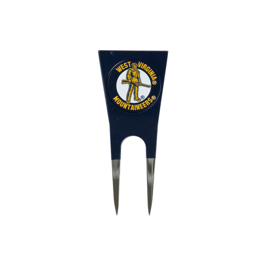 West Virginia Mountaineers Custom Shaped Divot Tool - Image 2 - Club Rehab
