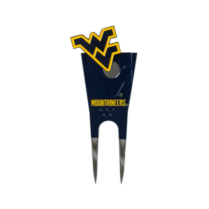 West Virginia Mountaineers Custom Shaped Divot Tool - Image 3 - Club Rehab