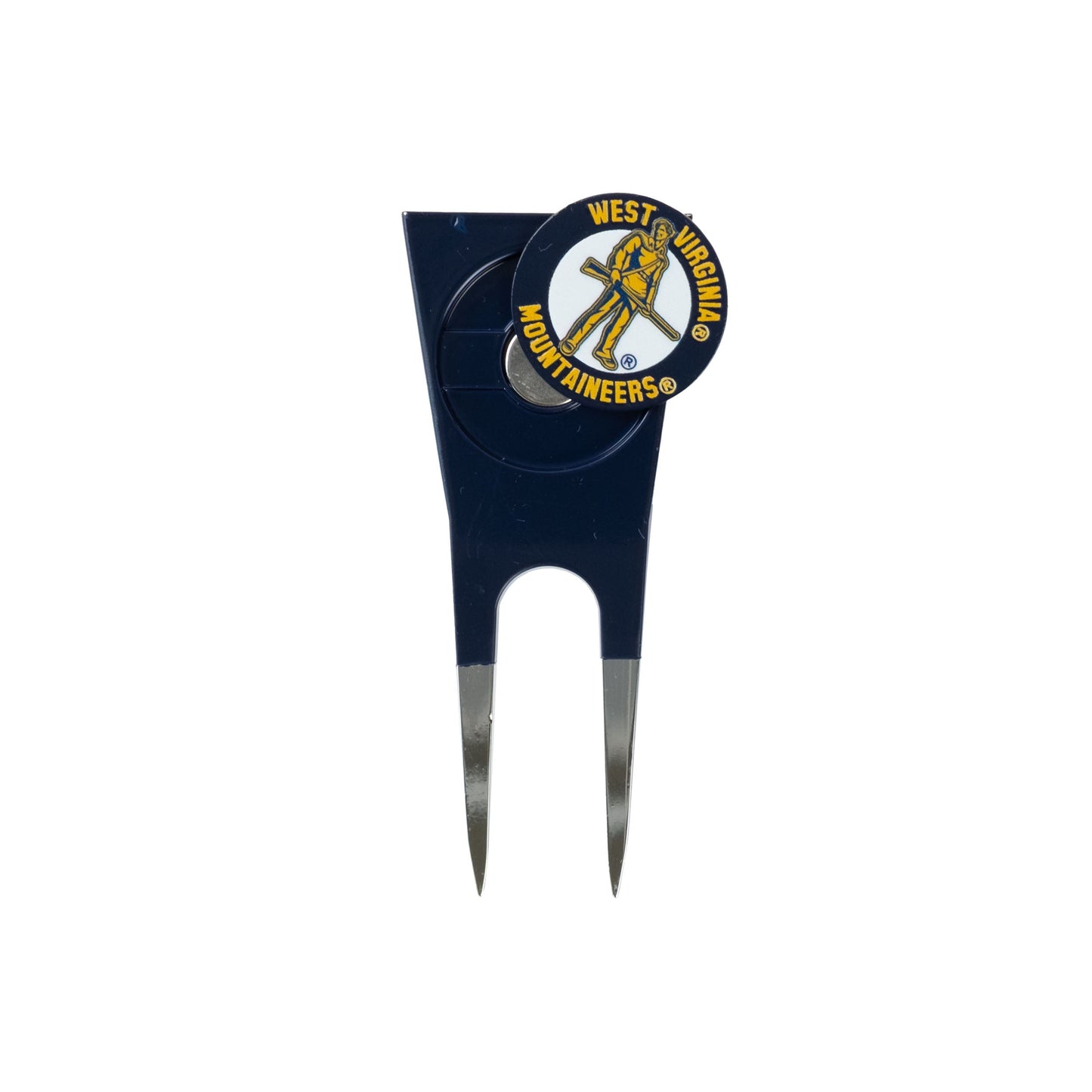 West Virginia Mountaineers Custom Shaped Divot Tool - Image 4 - Club Rehab