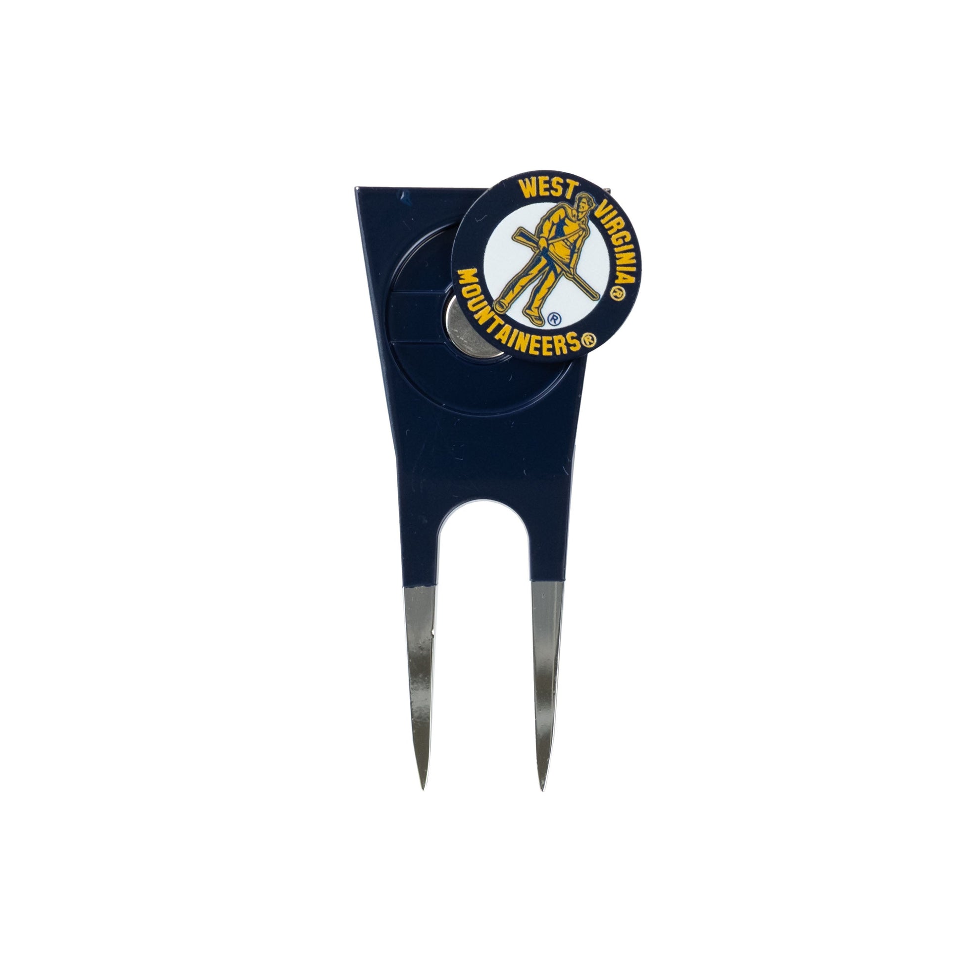 West Virginia Mountaineers Custom Shaped Divot Tool - Image 4 - Club Rehab