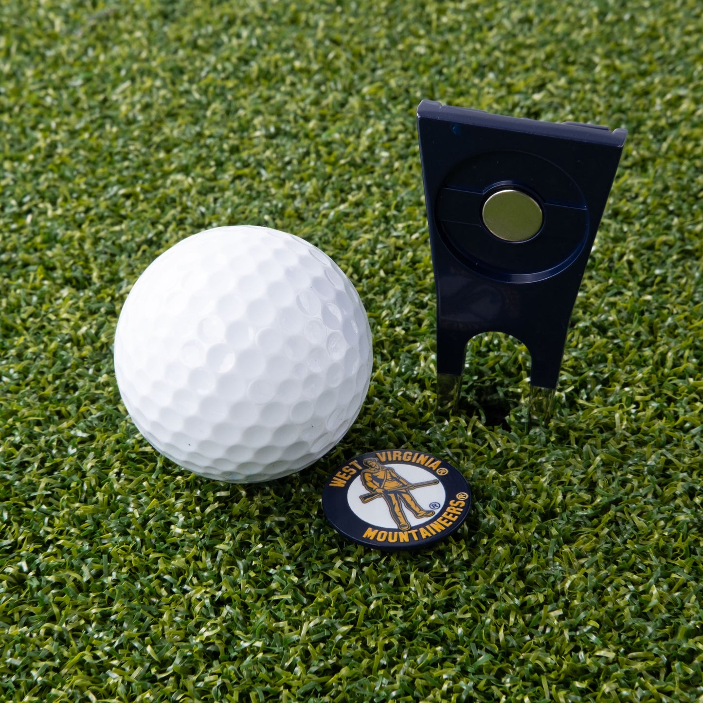 West Virginia Mountaineers Custom Shaped Divot Tool - Image 6 - Club Rehab