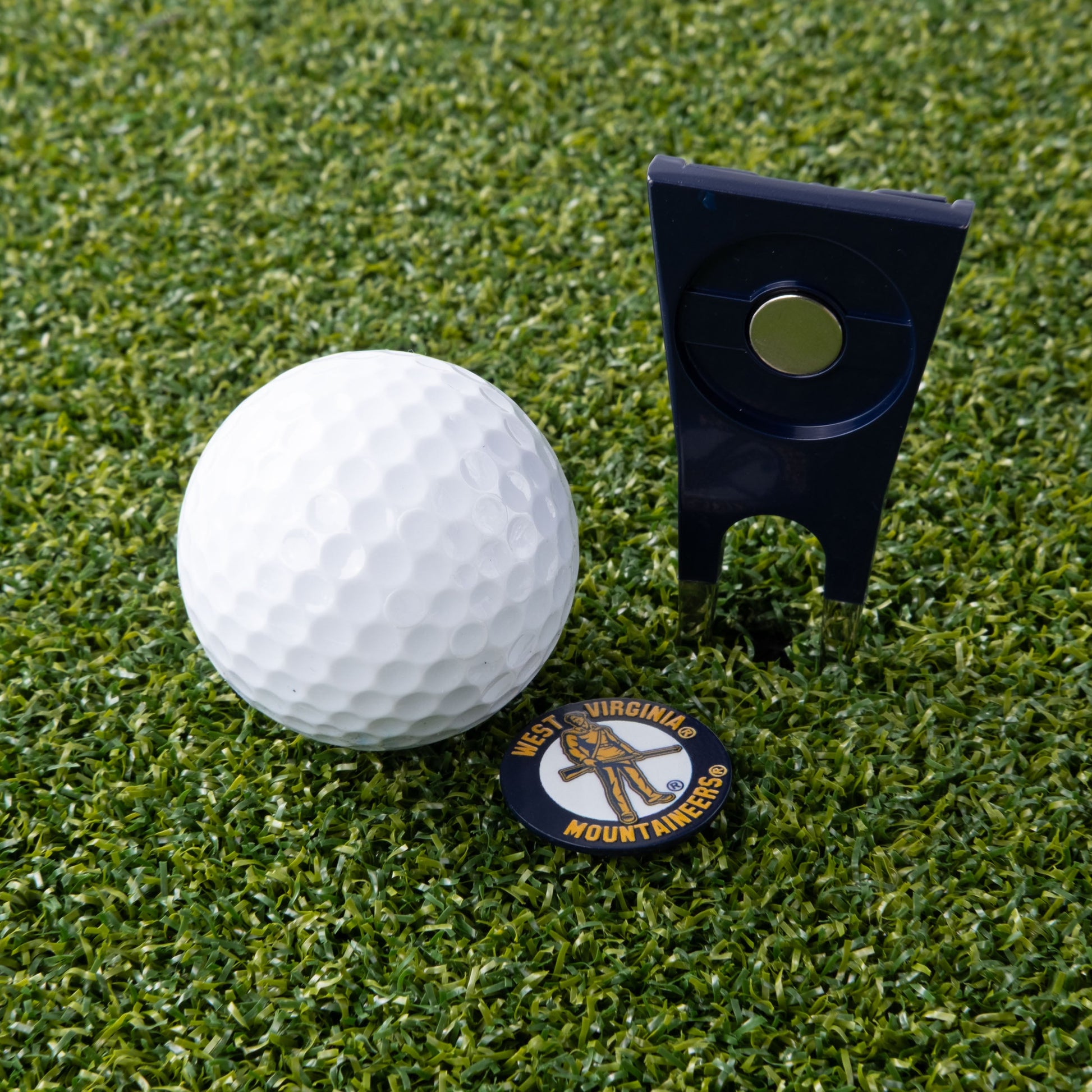 West Virginia Mountaineers Custom Shaped Divot Tool - Image 6 - Club Rehab