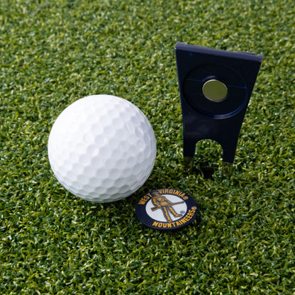 West Virginia Mountaineers Custom Shaped Divot Tool - Image 6 - Club Rehab