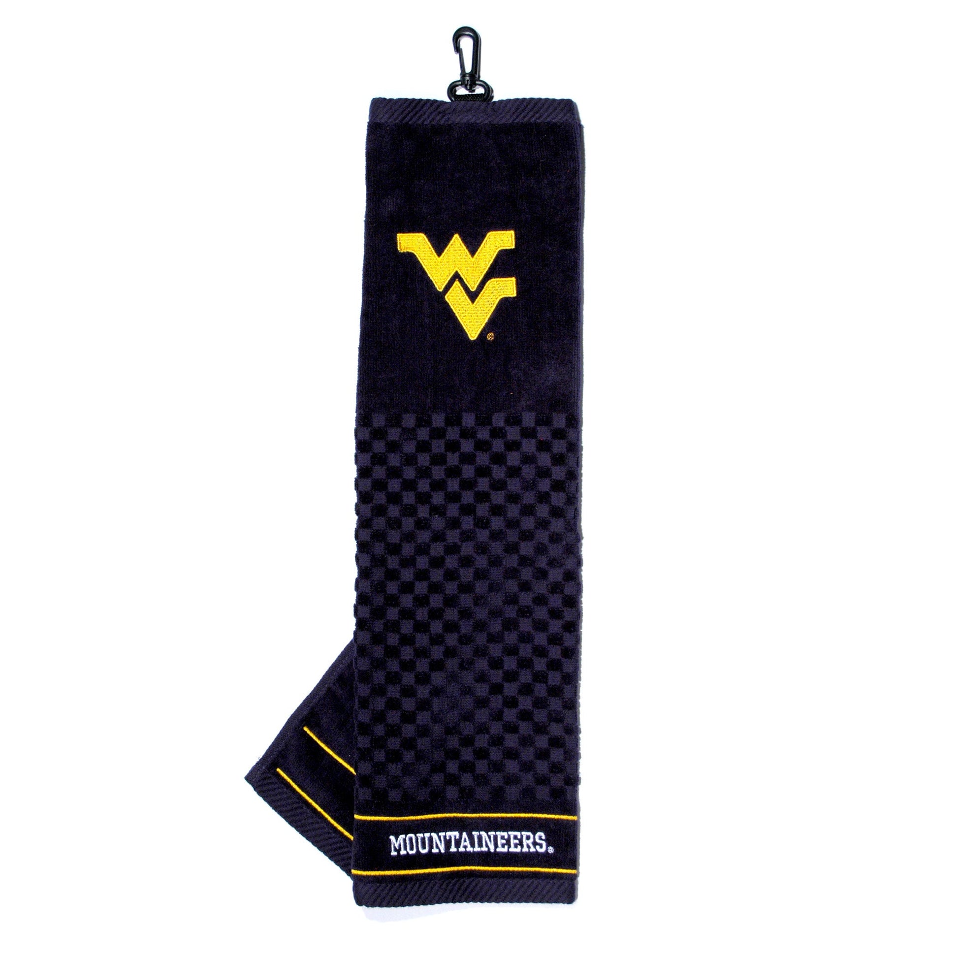 West Virginia Mountaineers embroidered golf towel