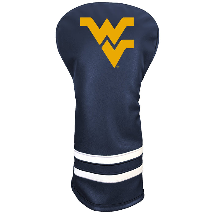 West Virginia Mountaineers Vintage Color Printed Driver Headcover