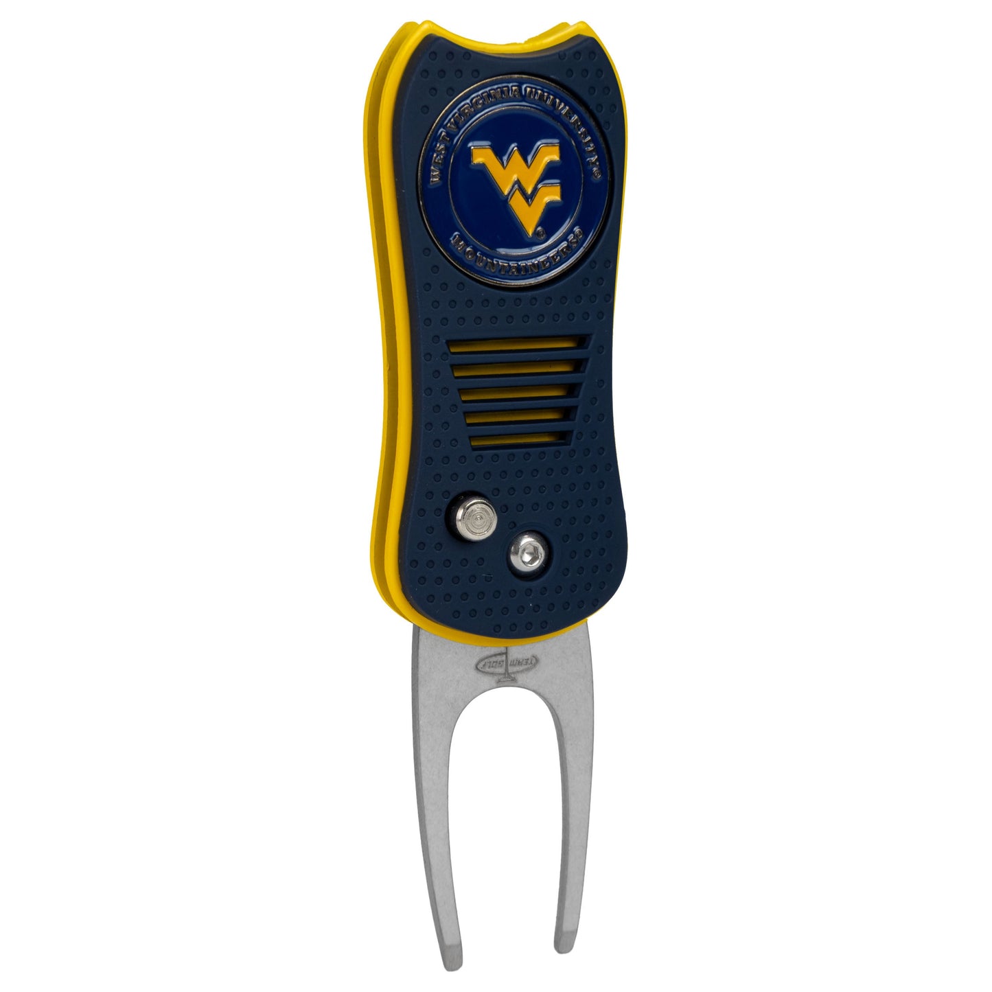 West Virginia Mountaineers Switchblade Divot Tool - Image 1 - Club Rehab