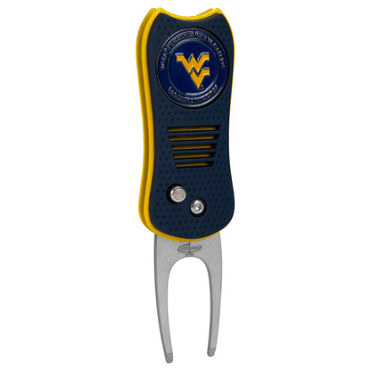 West Virginia Mountaineers Switchblade Divot Tool - Image 1 - Club Rehab