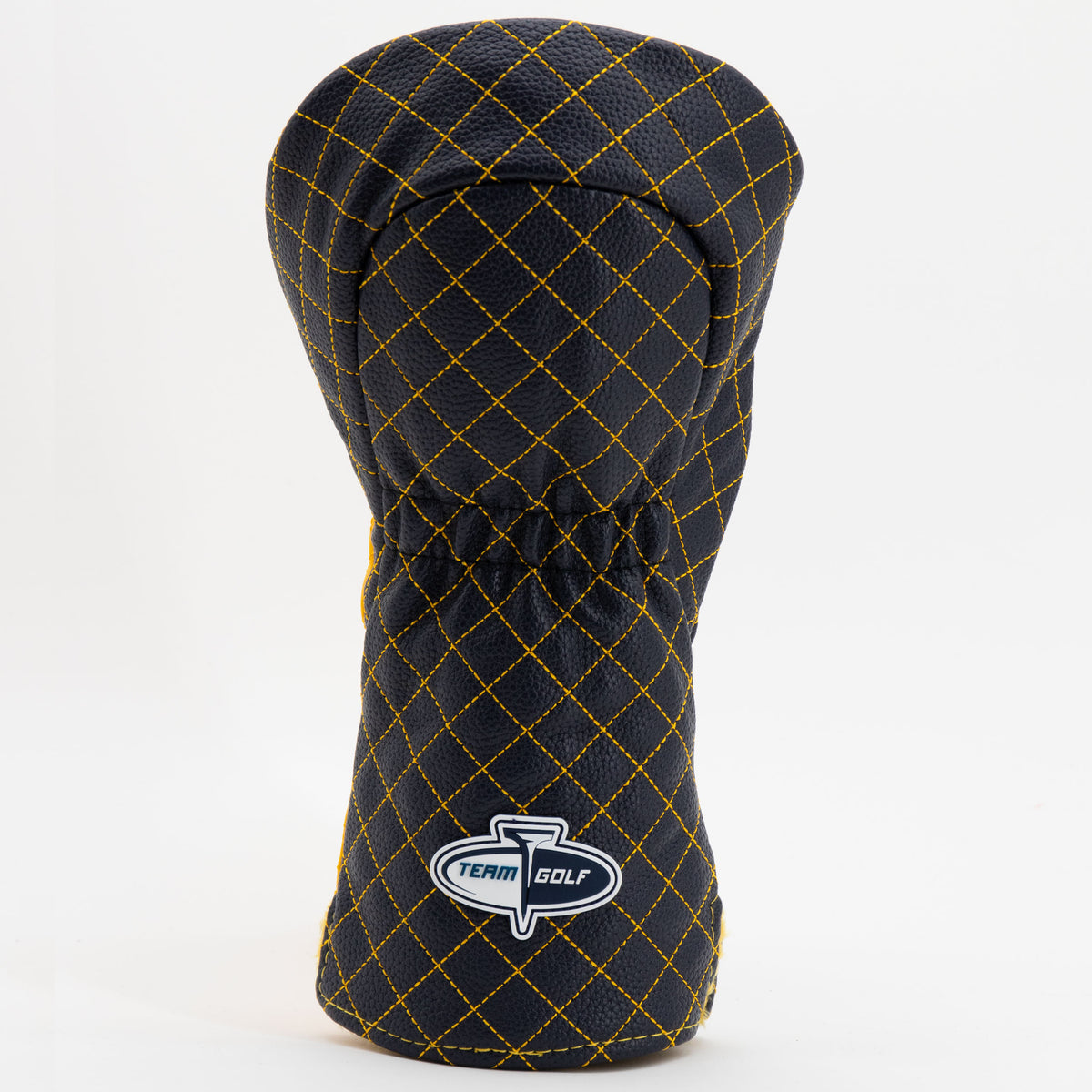 West Virginia Mountaineers Split Quilted Driver Headcover, back view