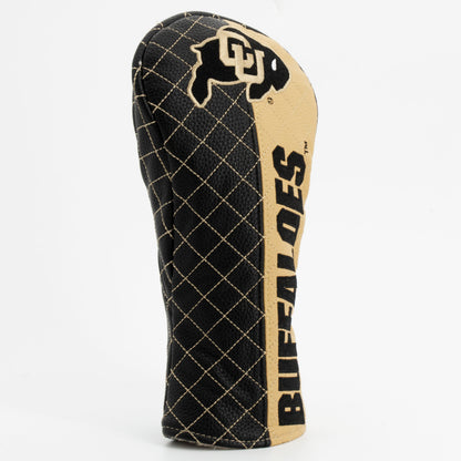 Colorado Buffaloes Split Quilted Fairway Headcover, angled view