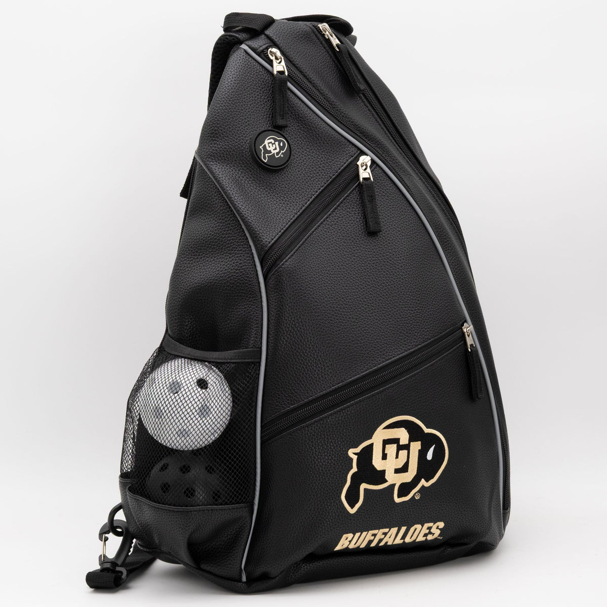 Colorado Buffaloes PU leather backpack by Team Golf, view 3