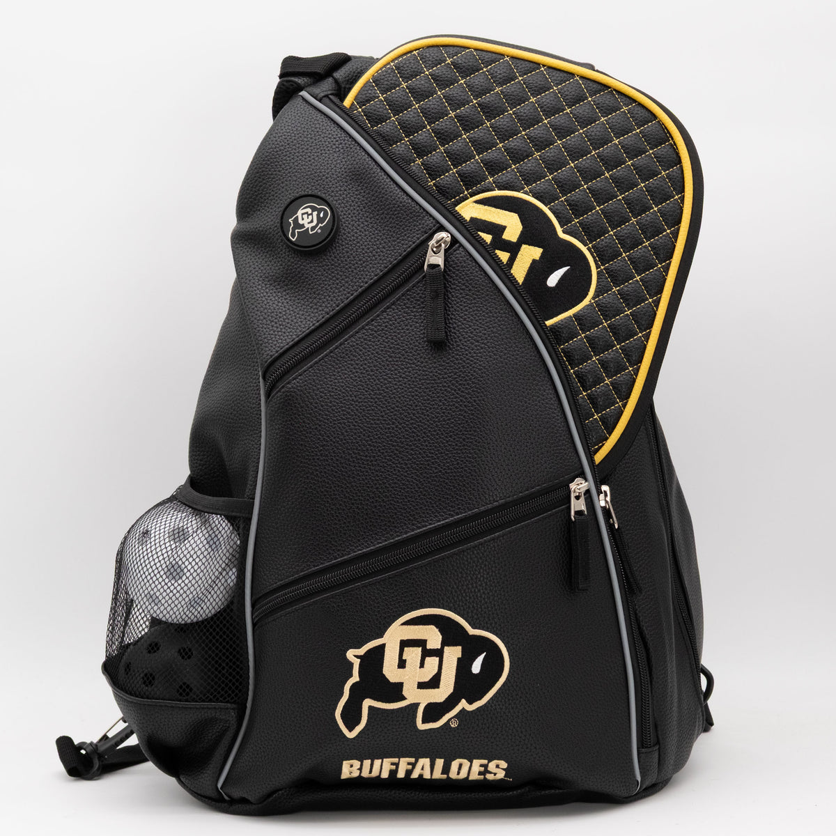 Colorado Buffaloes PU leather backpack by Team Golf, view 6